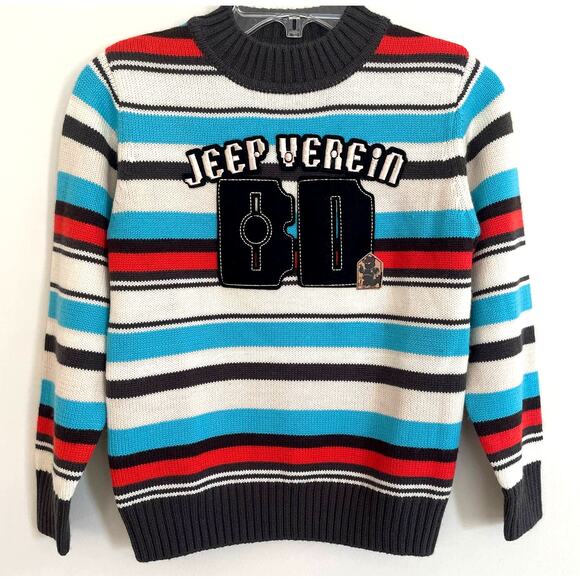 Boys Bodi Bear "Jeep Verein" Sweater Size 140/64 9-10years - Picture 8 of 10